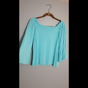 Long sleeve flowy top